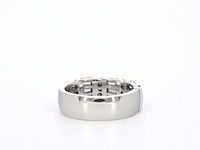Witgouden ring met diamanten - afbeelding 9 van  11