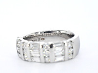 Witgouden ring met diamanten - afbeelding 10 van  11