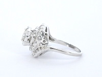 Witgouden ring met diamanten - afbeelding 7 van  11