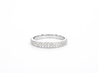 Witgouden ring met diamanten - afbeelding 8 van  11