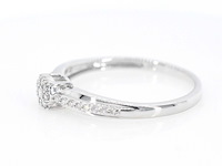 Witgouden ring met diamanten - afbeelding 6 van  10