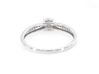 Witgouden ring met diamanten - afbeelding 7 van  10