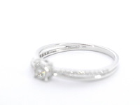 Witgouden ring met diamanten - afbeelding 11 van  11