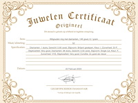 Witgouden ring met diamanten - afbeelding 3 van  5