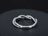 Witgouden ring met diamanten - afbeelding 7 van  9