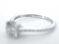 Witgouden ring met een diamant van 1.00 carat - afbeelding 8 van  9