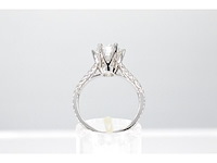 Witgouden ring met een diamant van 1.00 carat - afbeelding 4 van  7