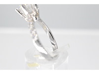 Witgouden ring met een diamant van 1.00 carat - afbeelding 5 van  6