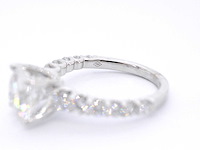 Witgouden ring met een diamant van 2.00 carat - afbeelding 5 van  5