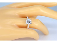 Witgouden ring met een diamant van 2.00 carat - afbeelding 2 van  7