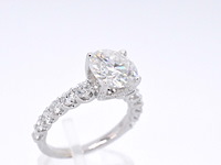 Witgouden ring met een diamant van 2.00 carat - afbeelding 4 van  5