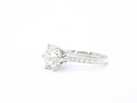 Witgouden ring met een diamant van 3.00 carat - afbeelding 12 van  13