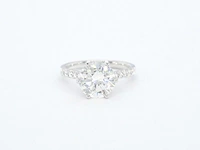 Witgouden ring met een diamant van 3.00 carat - afbeelding 10 van  13