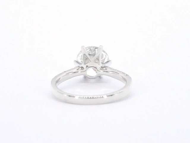 Witgouden ring met een diamant van 3.00 carat - afbeelding 11 van  13
