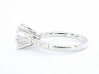 Witgouden ring met een diamant van 3.00 carat - afbeelding 13 van  13