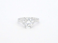 Witgouden ring met een diamant van 4.00 carat - afbeelding 7 van  10