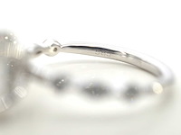 Witgouden ring met een ovale diamant van 3.00 carat - afbeelding 10 van  11