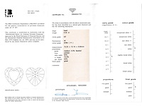 Witgouden ring met heart shape diamant 5.04 carat hrd gecertificeerd - afbeelding 5 van  10