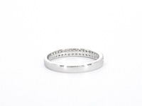 Witgouden ring met natuurlijke diamanten - afbeelding 9 van  11