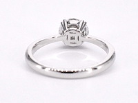 Witgouden ring met prinses en marquise geslepen natuurlijke diamanten - afbeelding 9 van  10