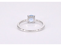 Witgouden ring met topaas - afbeelding 9 van  11