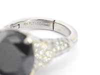 Witgouden ring met zwarte diamant 5.00 carat - afbeelding 11 van  11