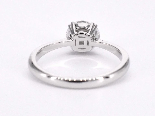 Witgouden ring prinses marquise diamant - afbeelding 8 van  10