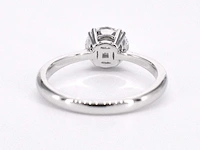 Witgouden ring prinses marquise diamant - afbeelding 8 van  10