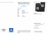 Witgouden solitair oorbellen 2.00 ct - afbeelding 11 van  11