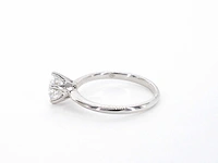 Witgouden solitair ring briljant 1.00 ct - afbeelding 4 van  12