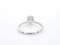 Witgouden solitair ring met 1.00 carat briljant geslepen diamant - afbeelding 11 van  13