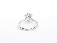 Witgouden solitair ring met 2.00 carat briljant geslepen diamant - afbeelding 9 van  11