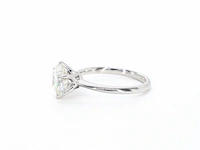 Witgouden solitair ring met 2.00 carat briljant geslepen diamant - afbeelding 8 van  12