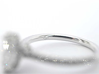 Witgouden solitaire ring marquise diamant 1.00 carat hidden halo - afbeelding 7 van  10