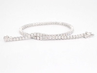 Witgouden tennisarmband 3.00 carat diamanten