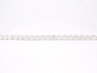 Witgouden tennisarmband 5.00 carat diamanten - afbeelding 6 van  8