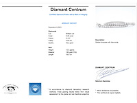 Witgouden tennisarmband 6.30 carat diamant - afbeelding 4 van  10