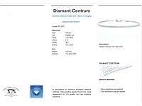 Witgouden tennisarmband diamant 1.00 ct - afbeelding 3 van  8