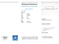 Witgouden tennisarmband diamant 3.00 ct - afbeelding 2 van  10