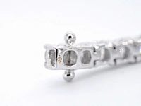 Witgouden tennisarmband diamant 6.30 ct - afbeelding 9 van  10