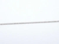 Witgouden tennisarmband diamant - afbeelding 3 van  6