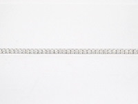 Witgouden tennisarmband met 3.00 carat diamanten - afbeelding 7 van  11