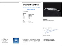Witgouden tennisarmband met briljant geslepen diamanten van 5.00 carat - afbeelding 3 van  9