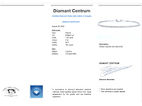 Witgouden tennisarmband met diamanten 1.00 carat - afbeelding 3 van  8