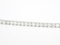 Witgouden tennisarmband met diamanten 16.20 carat - afbeelding 7 van  8