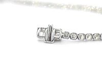 Witgouden tennisarmband met diamanten 3.00 carat - afbeelding 6 van  7