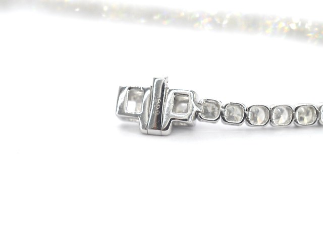 Witgouden tennisarmband met diamanten 3.00 carat - afbeelding 3 van  7