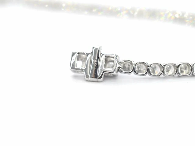 Witgouden tennisarmband met diamanten 3.00 carat - afbeelding 4 van  8