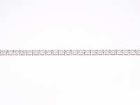 Witgouden tennisarmband met diamanten 4.00 carat - afbeelding 6 van  6