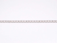Witgouden tennisarmband met diamanten 5.50 carat - afbeelding 6 van  6